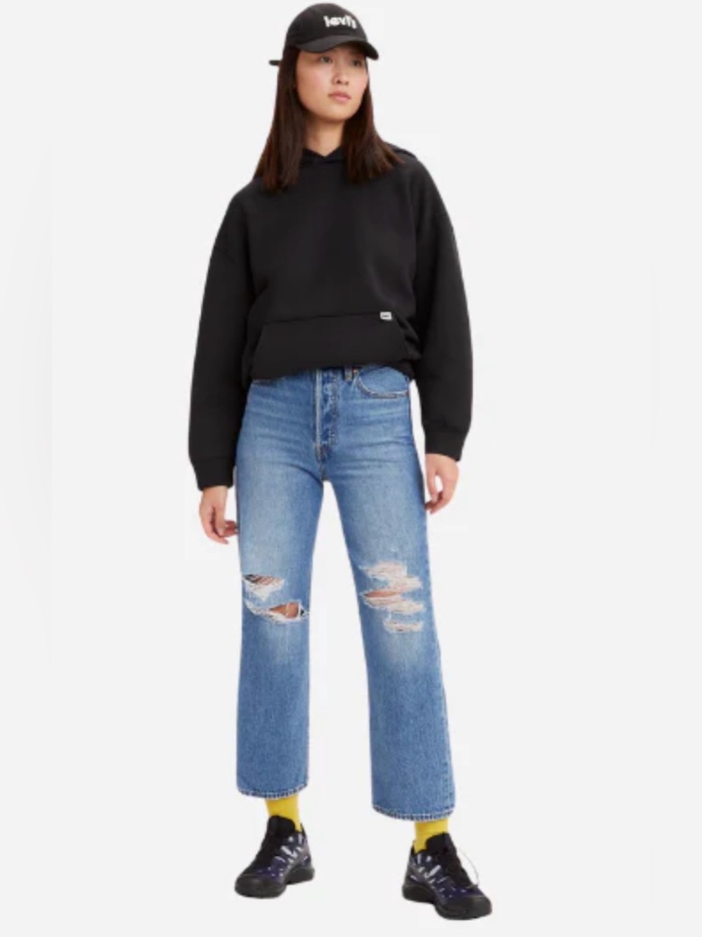 Levi’s Ribcage Straight Ankle Jeans